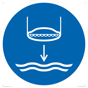 ML11451: Mandatory: Lower lifeboat to the water in launch sequence