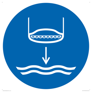 ML11451: Mandatory: Lower lifeboat to the water in launch sequence