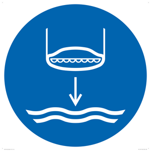 ML11451: Mandatory: Lower lifeboat to the water in launch sequence