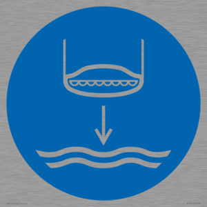 ML11451: Mandatory: Lower lifeboat to the water in launch sequence