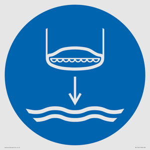 ML11451: Mandatory: Lower lifeboat to the water in launch sequence