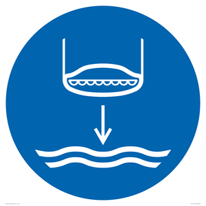 ML11451: Mandatory: Lower lifeboat to the water in launch sequence