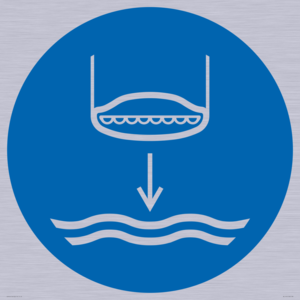 ML11451: Mandatory: Lower lifeboat to the water in launch sequence