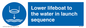 ML7523: Lower lifeboat to the water in launch sequence