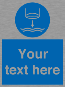 ML7535: Custom Lower lifeboat to the water in launch sequence