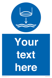 ML7535: Custom Lower lifeboat to the water in launch sequence