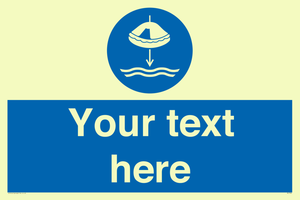 ML7536: Custom Lower liferaft to the water in launch sequence