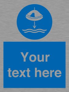 ML7536: Custom Lower liferaft to the water in launch sequence