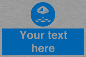 ML7536: Custom Lower liferaft to the water in launch sequence