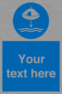 ML7536: Custom Lower liferaft to the water in launch sequence