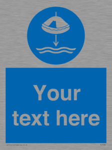 ML7536: Custom Lower liferaft to the water in launch sequence