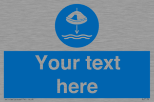 ML7536: Custom Lower liferaft to the water in launch sequence