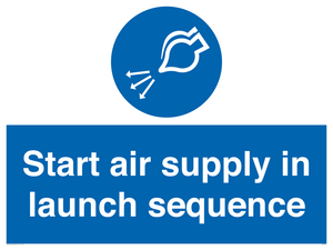 ML7571: Start air supply in launch sequence