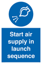 ML7571: Start air supply in launch sequence