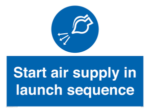ML7571: Start air supply in launch sequence