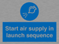 ML7571: Start air supply in launch sequence