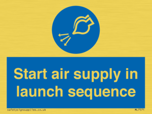 ML7571: Start air supply in launch sequence