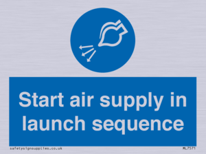 ML7571: Start air supply in launch sequence