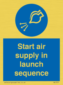 ML7571: Start air supply in launch sequence