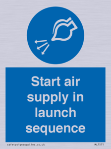 ML7571: Start air supply in launch sequence