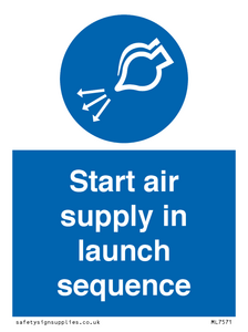 ML7571: Start air supply in launch sequence