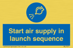 ML7571: Start air supply in launch sequence