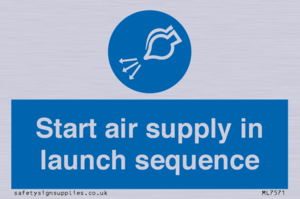 ML7571: Start air supply in launch sequence