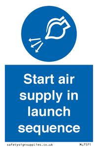 ML7571: Start air supply in launch sequence