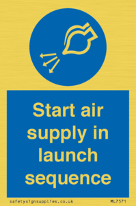 ML7571: Start air supply in launch sequence
