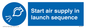 ML7571: Start air supply in launch sequence