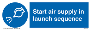 ML7571: Start air supply in launch sequence