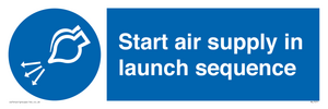 ML7571: Start air supply in launch sequence