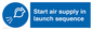 ML7571: Start air supply in launch sequence