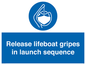 ML7572: Release lifeboat gripes in launch sequence