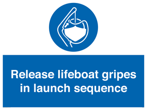 ML7572: Release lifeboat gripes in launch sequence