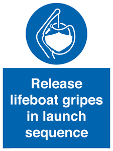 ML7572: Release lifeboat gripes in launch sequence