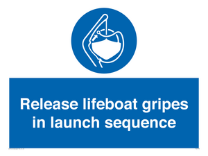 ML7572: Release lifeboat gripes in launch sequence