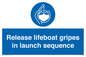 ML7572: Release lifeboat gripes in launch sequence