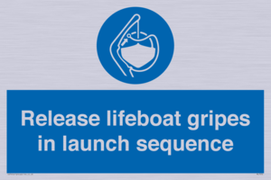 ML7572: Release lifeboat gripes in launch sequence