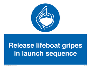 ML7572: Release lifeboat gripes in launch sequence