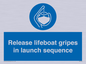 ML7572: Release lifeboat gripes in launch sequence