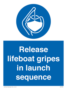 ML7572: Release lifeboat gripes in launch sequence