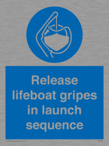 ML7572: Release lifeboat gripes in launch sequence