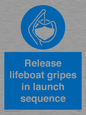 ML7572: Release lifeboat gripes in launch sequence