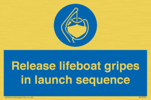 ML7572: Release lifeboat gripes in launch sequence