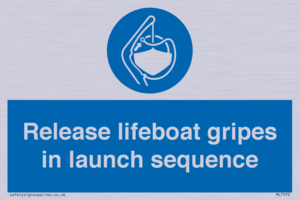 ML7572: Release lifeboat gripes in launch sequence
