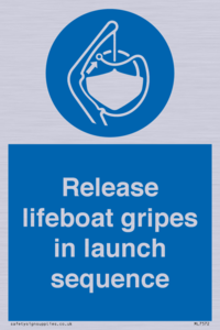 ML7572: Release lifeboat gripes in launch sequence
