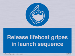 ML7572: Release lifeboat gripes in launch sequence