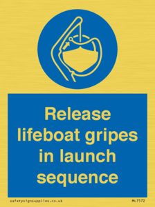 ML7572: Release lifeboat gripes in launch sequence