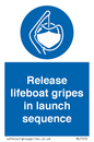 ML7572: Release lifeboat gripes in launch sequence